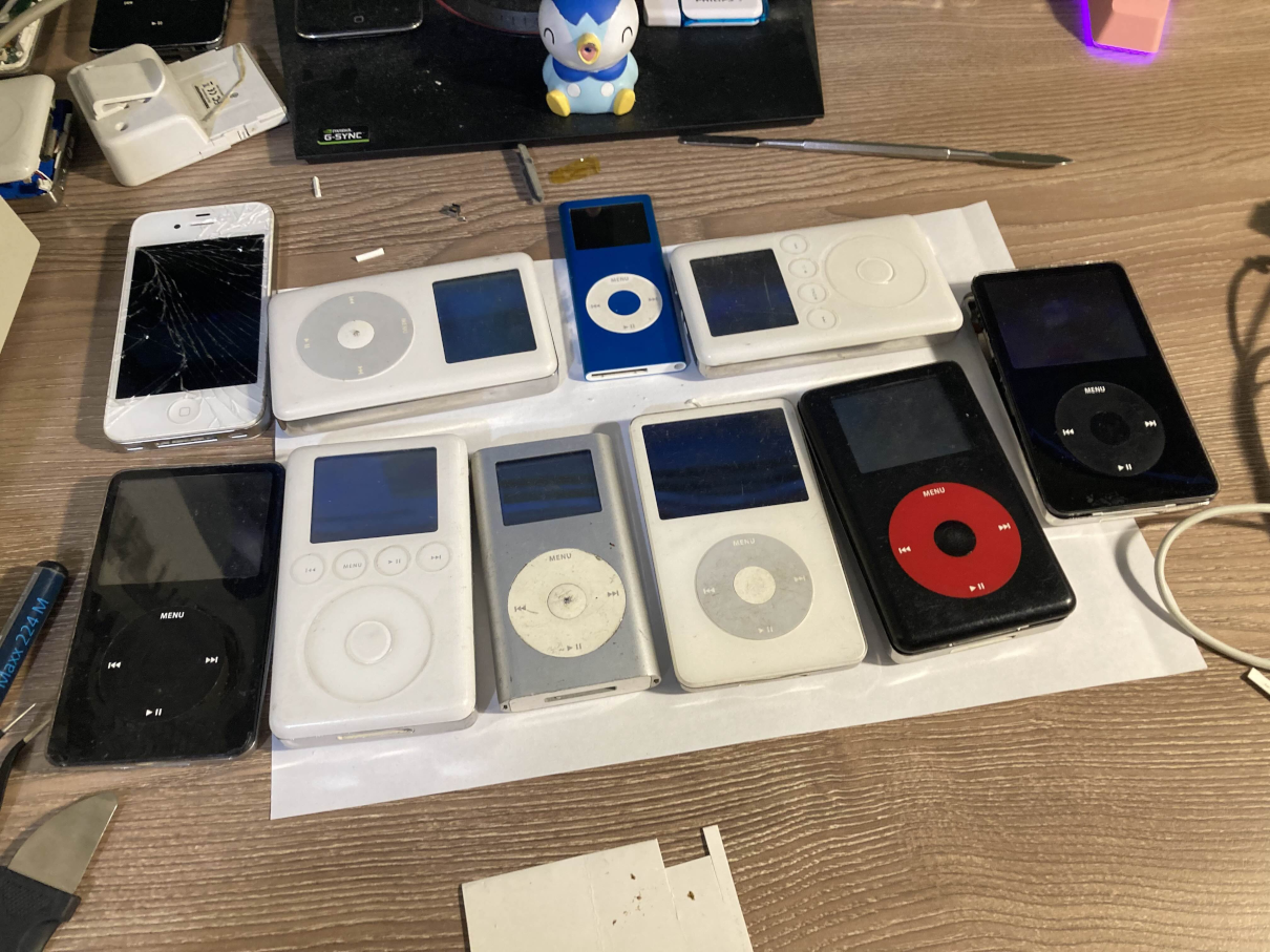 All of the iPods I got working right after the stream